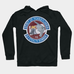 B-2 Stealth Bomber Spirit of Pennsylvania wo Txt X 300 Hoodie